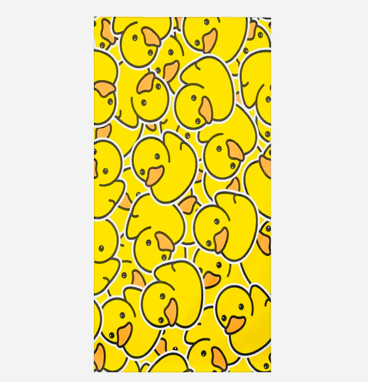 Duck beach towel