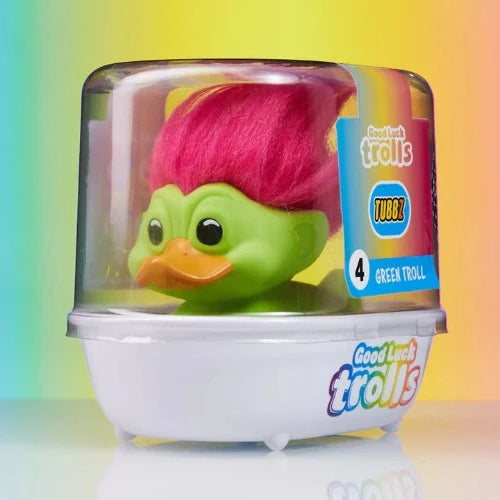 Tubbz - Trolls - Green Troll (Green with Pink Hair)