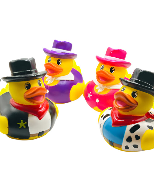 3.75" Cowboy Rubber Ducks