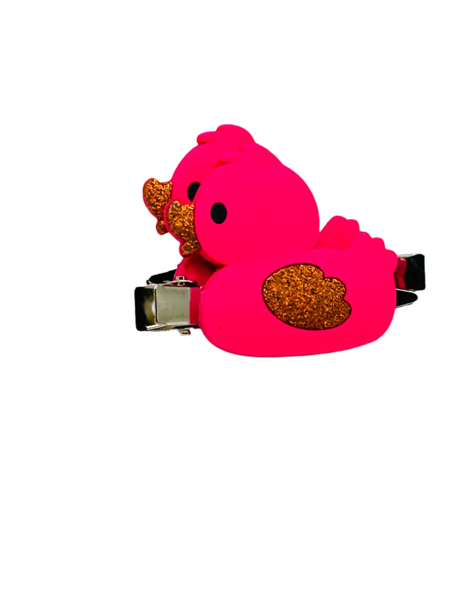 Lucky Duck Rubber Hair Clips