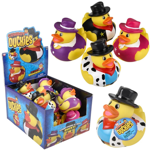 3.75" Cowboy Rubber Ducks