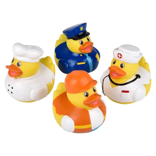 3.75" Occupation Rubber Ducks