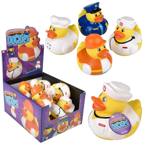 3.75" Occupation Rubber Ducks