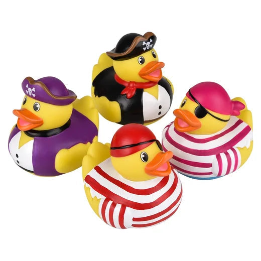 3.75" Pirate Rubber Ducks