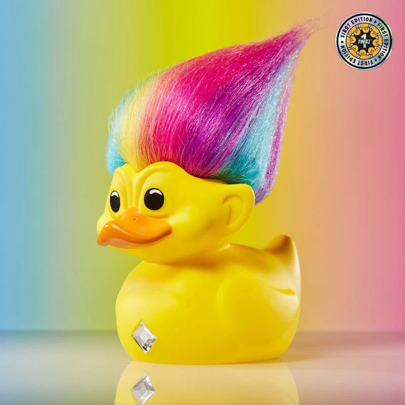 Tubbz - Trolls - Rainbow Troll (Yellow with Rainbow Hair)