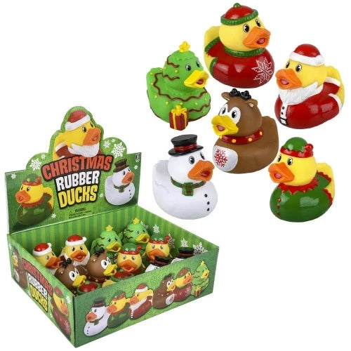 3.5" Christmas Rubber Ducks