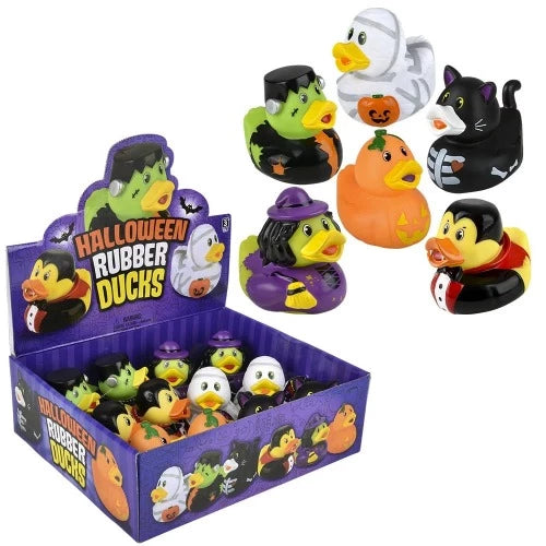 3.5" Halloween Rubber Ducks