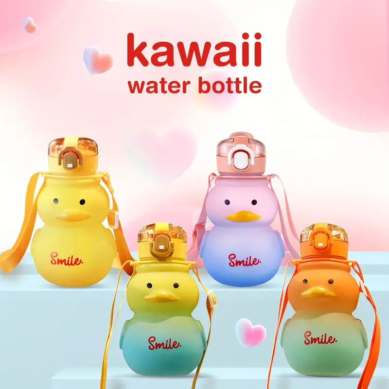 Cute Duck Design - 27 oz Water Bottle