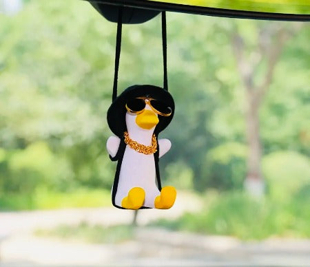 Car Swing Duck Pendant Hanging Ornament
