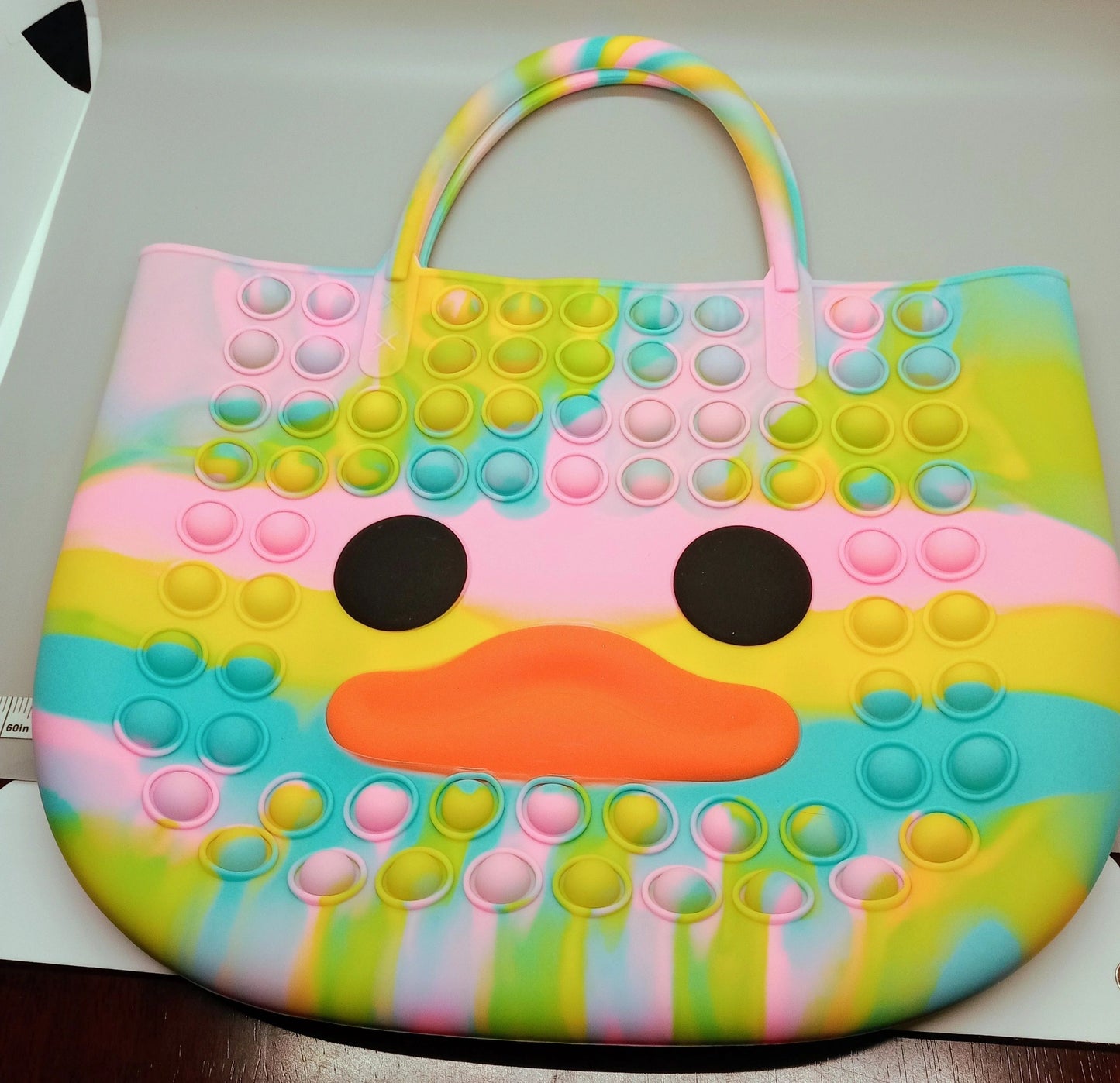 Large Rubber Duck Bubble popper Purses