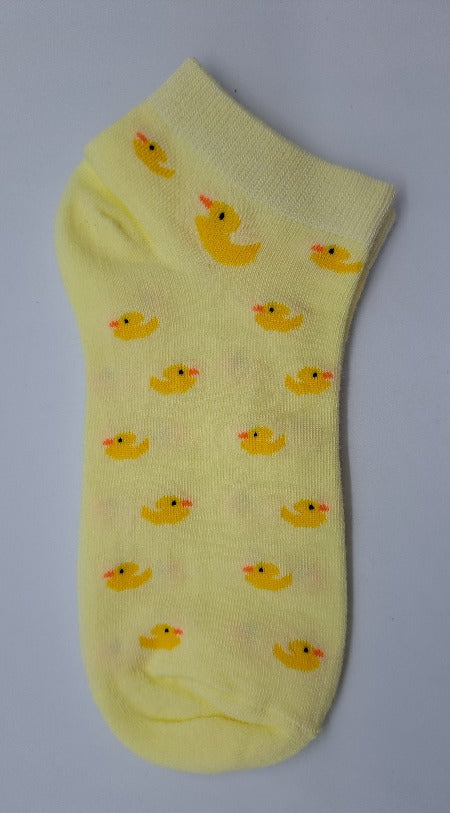 Rubber ducky women's sock