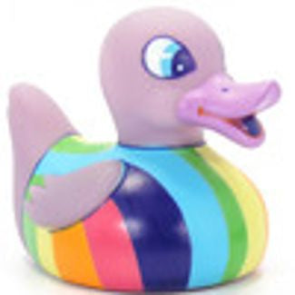 LED Rubber Duck - Rainbow