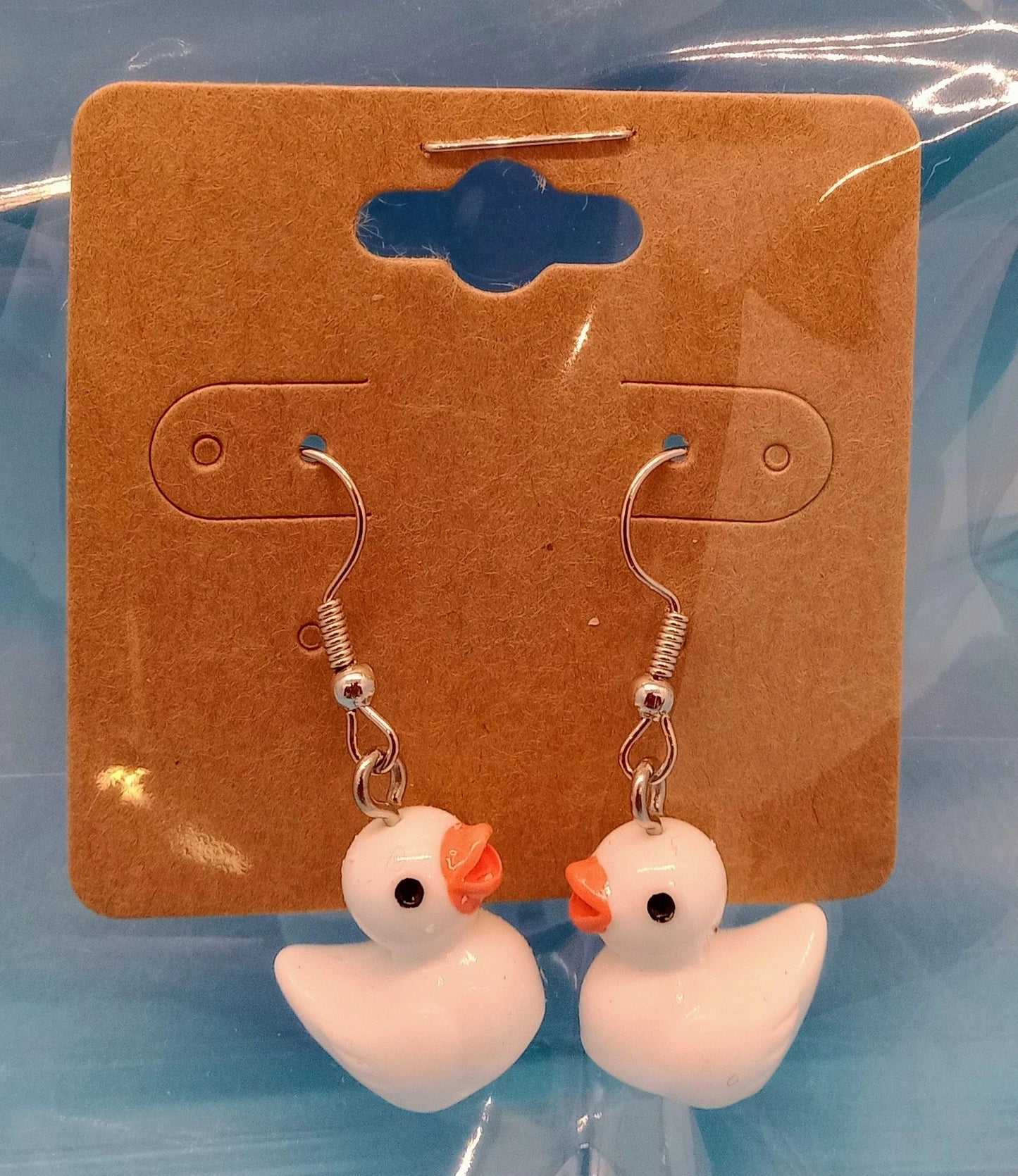 Rubber duckie earrings