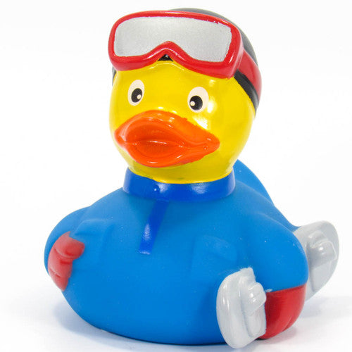 Schnables -Snowboarder (blue) Rubber Duck