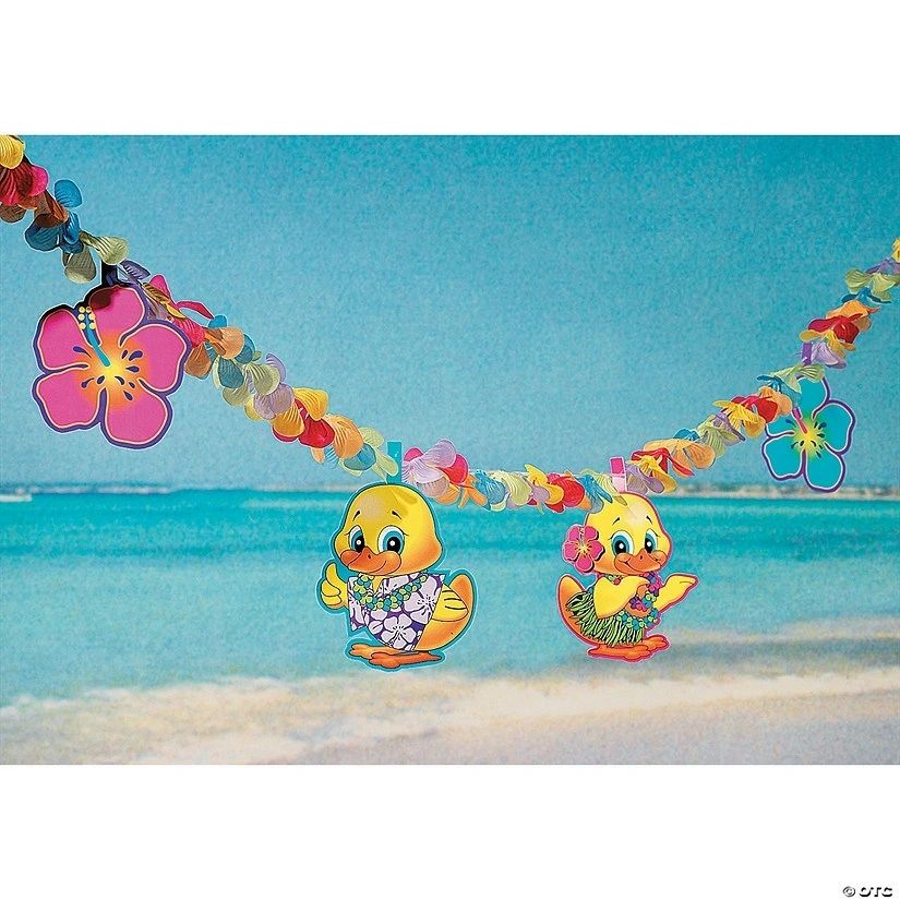 Rubber Ducky Garland - Luau Ducky Lei