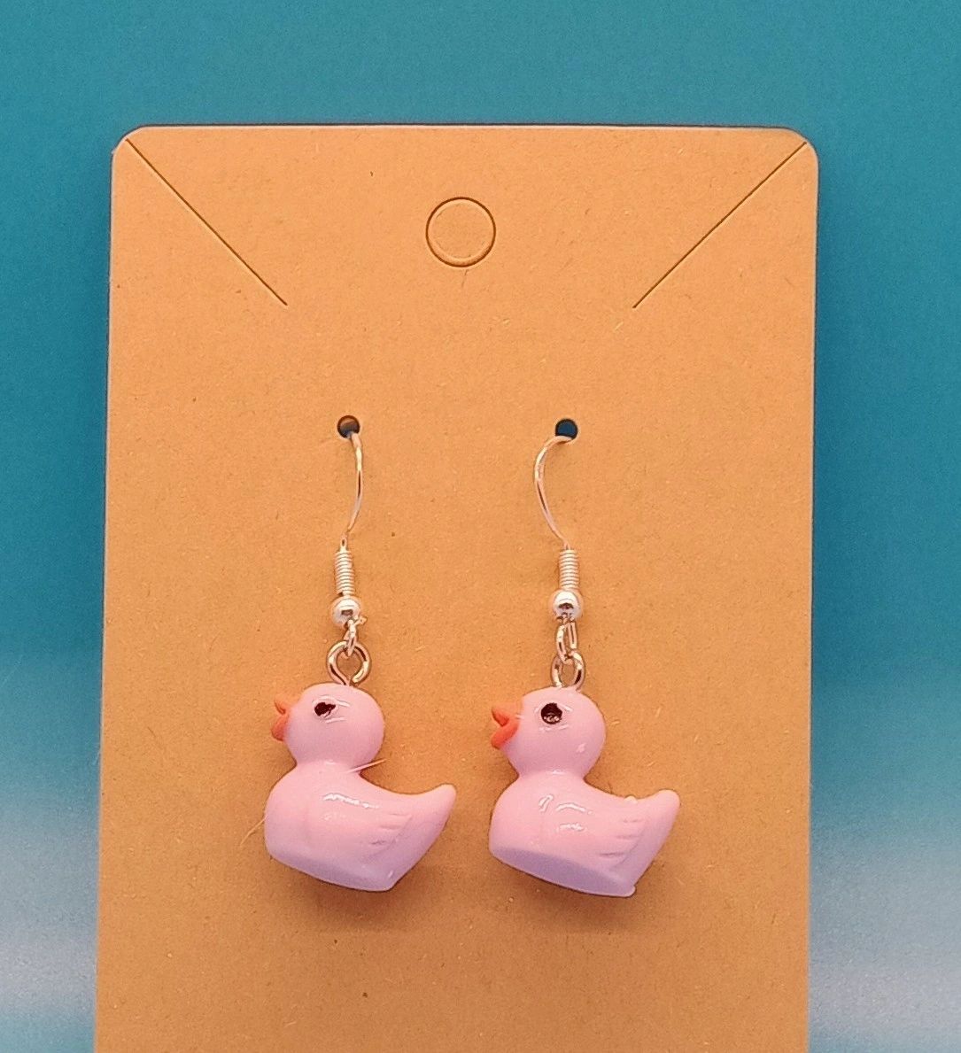 Rubber duckie earrings