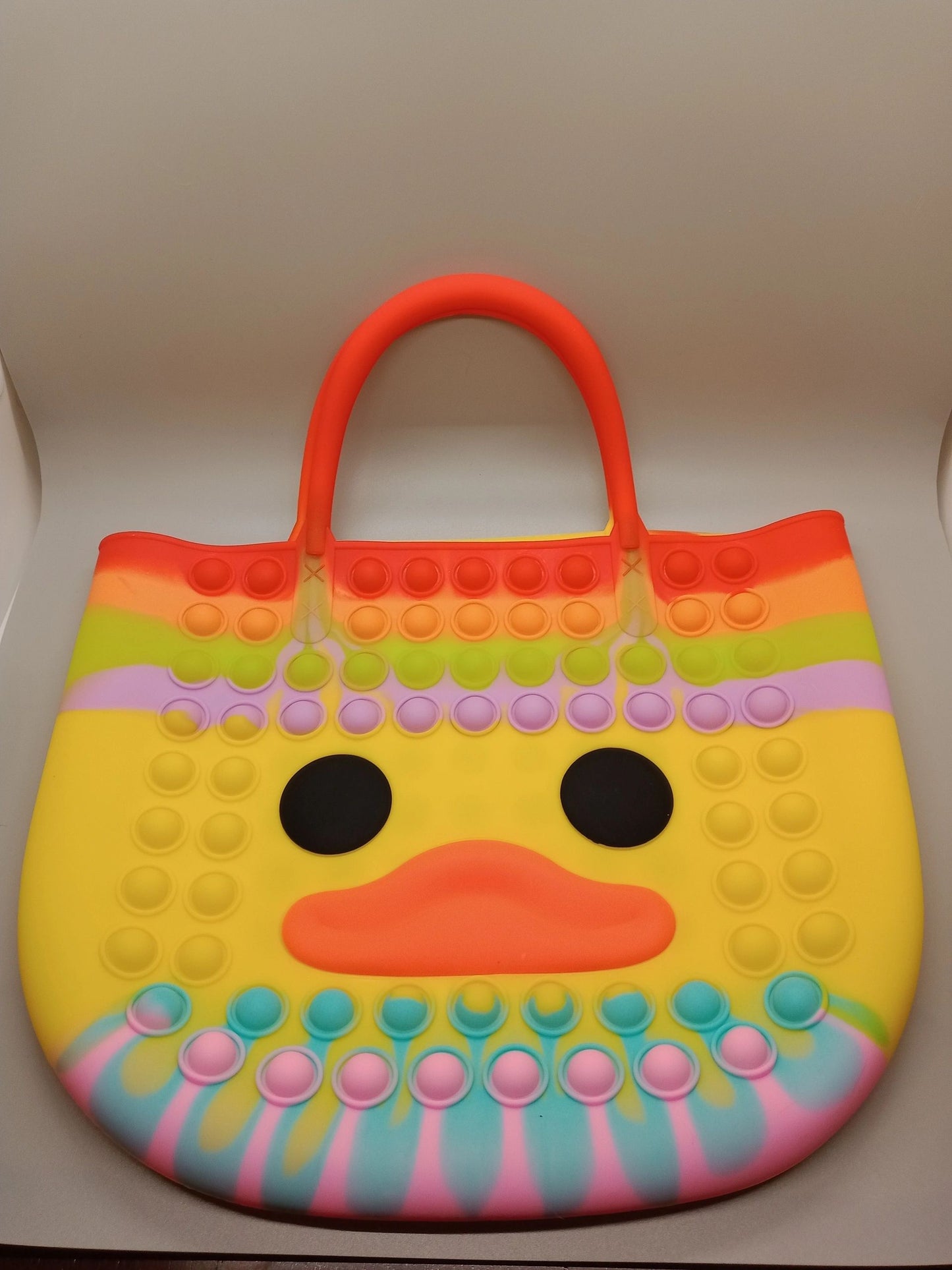 Large Rubber Duck Bubble popper Purses