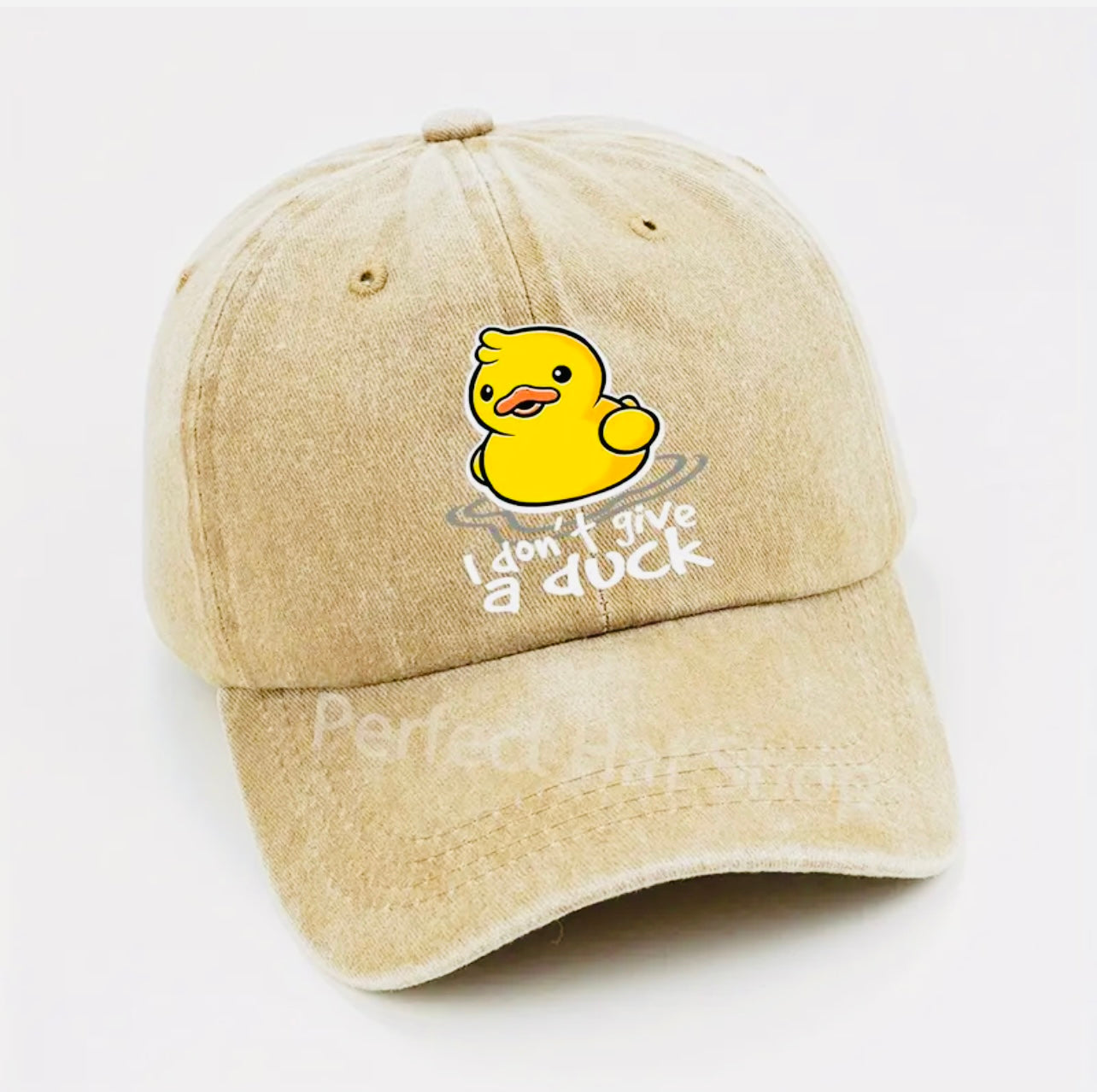 “I don’t give a duck” baseball cap