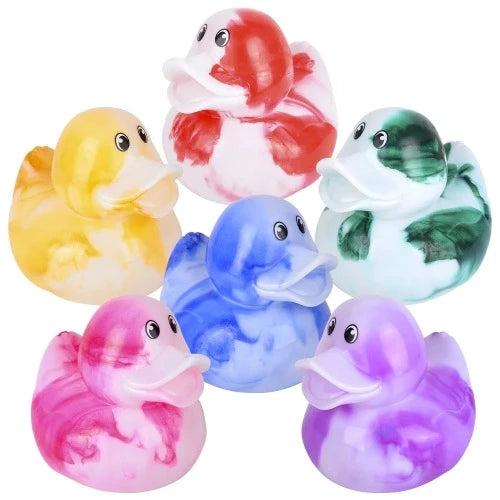 Marble Rubber Ducky 2"