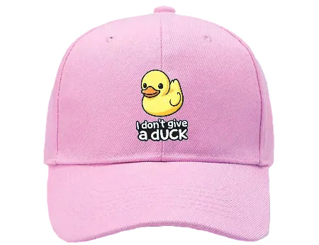 Baseball Cap "I don't give  Duck"