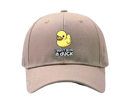 Baseball Cap "I don't give  Duck"