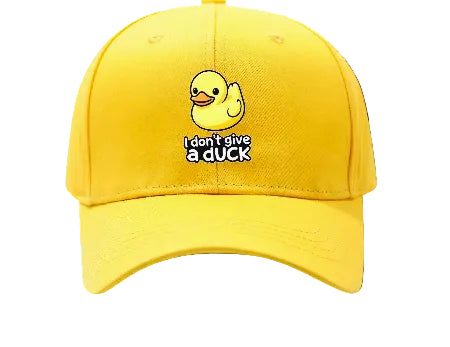 Baseball Cap "I don't give  Duck"