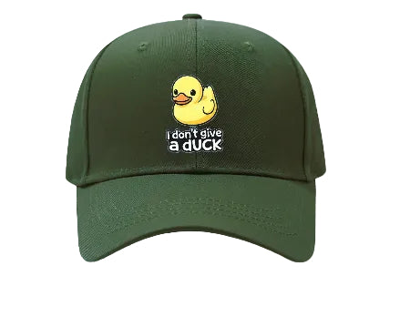 Baseball Cap "I don't give  Duck"