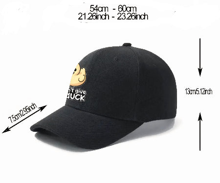Baseball Cap "I don't give  Duck"
