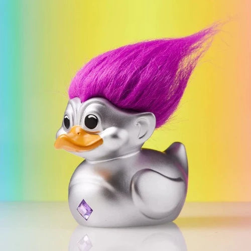 Tubbz - Trolls - Silver Troll (Silver with Purple Hair)