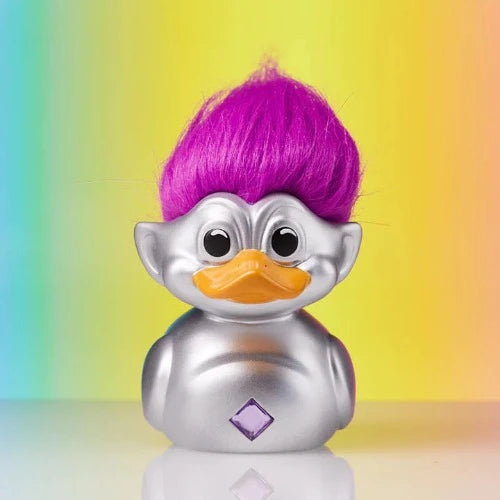 Tubbz - Trolls - Silver Troll (Silver with Purple Hair)