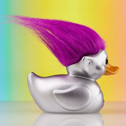 Tubbz - Trolls - Silver Troll (Silver with Purple Hair)