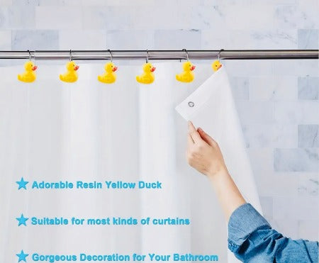 Cute Duck Design Shower Curtain Hook