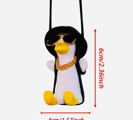 Car Swing Duck Pendant Hanging Ornament