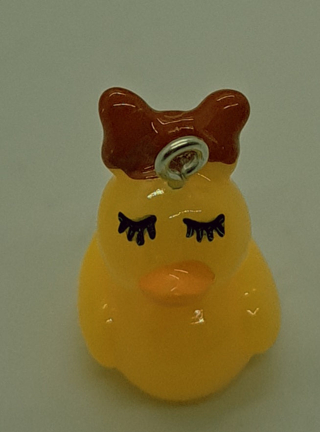 Rubber ducky charms