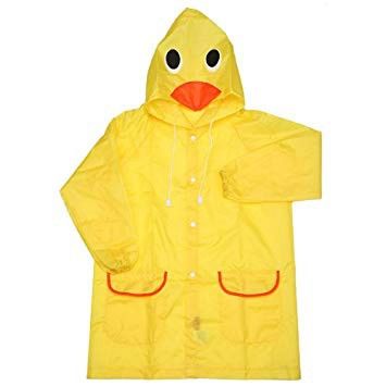 Funny Kid Rain Coat