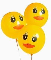 Duck Face 11" Latex Balloons - 1 dozen