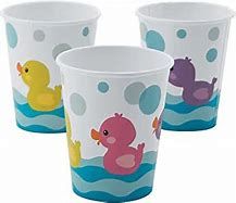 Rubber Ducky Party Cups