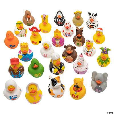 ABC Rubber Duck set