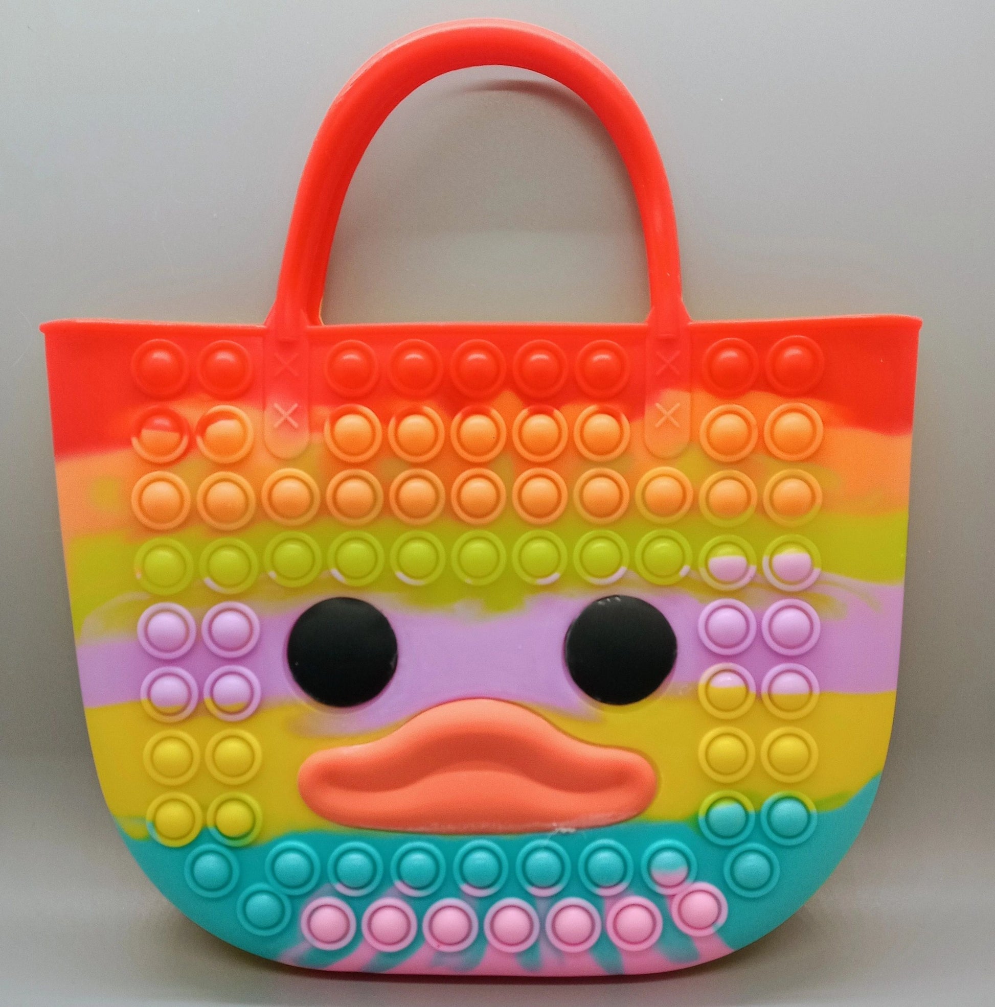 small rubber duck bubble popper purse – The Pretty Duckling