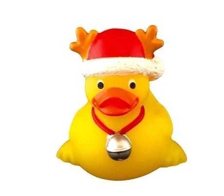 Ad Line - Reindeer Duck with silver bell