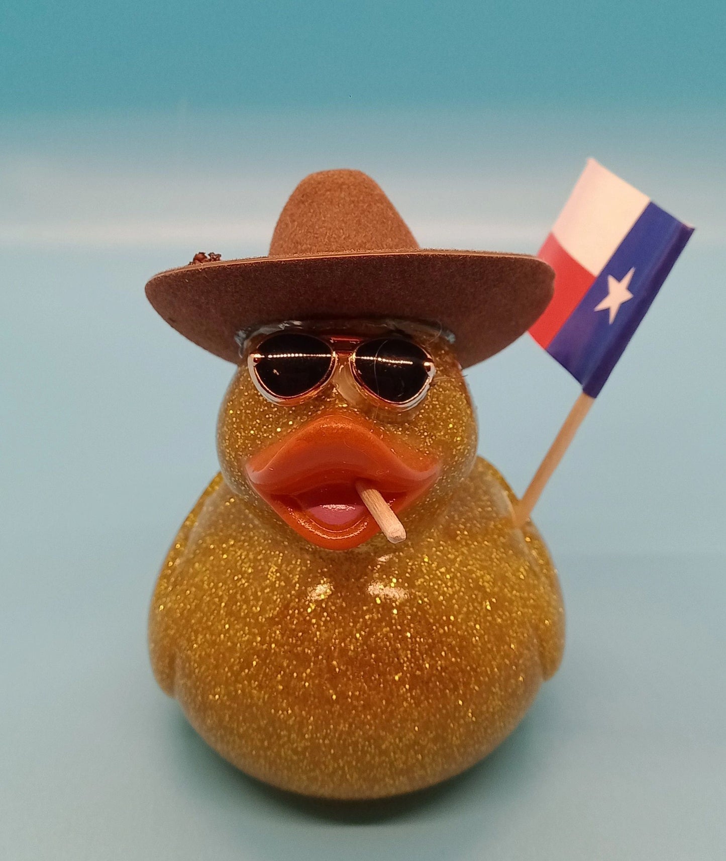 Dashboard Duck - Texas Cowboy