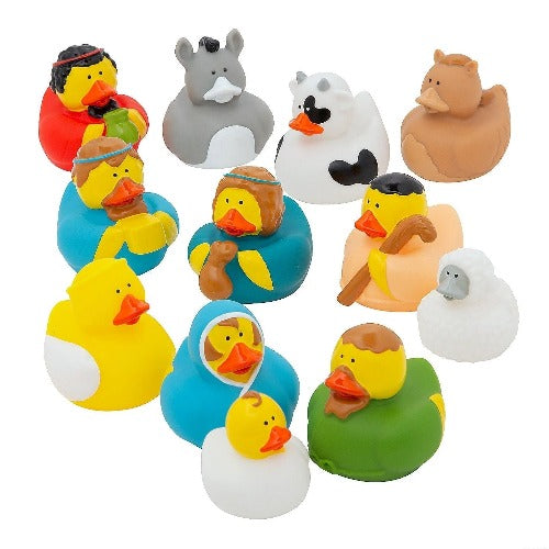 Nativity Rubber Duck Set