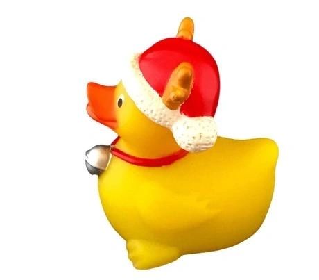 Ad Line - Reindeer Duck with silver bell