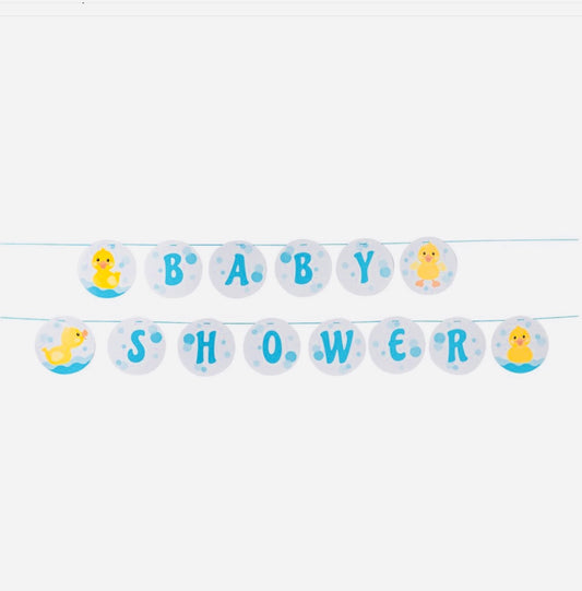 Rubber Ducky Baby Shower Garland