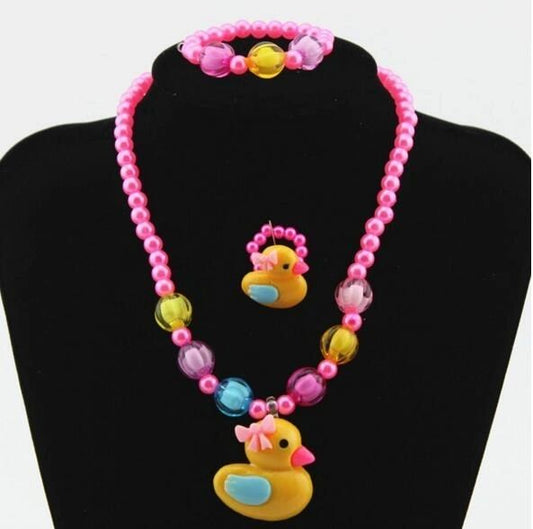 Duck Jewelry Set