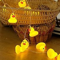 Rubber ducky String Lights - 10 count