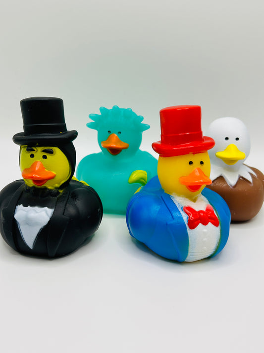 Patriotic Icon - 2 inch rubber duck